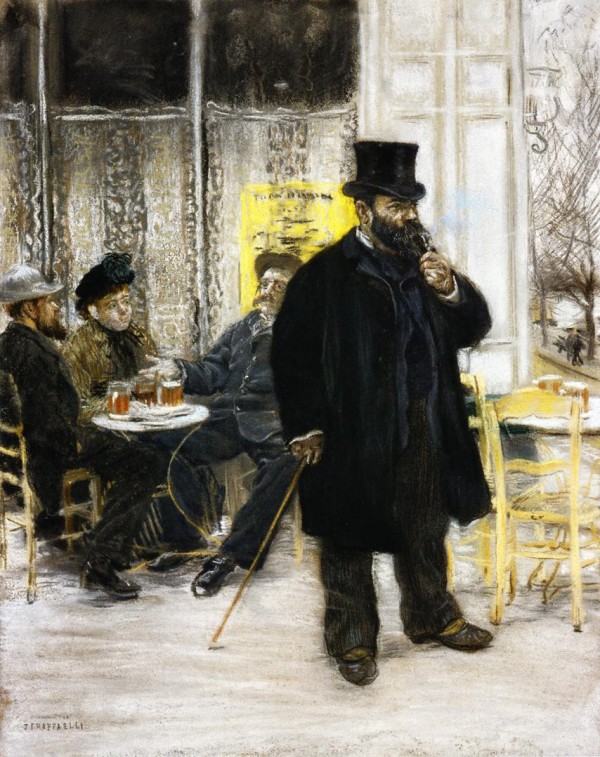 Three Railway Men by Jean-Francois Raffaelli